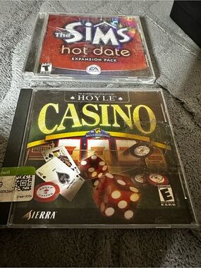 Serra Casino PC Game(NWT) & SIMS (used)